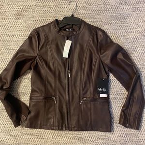 COPY - New with Tags Mo-ka Ebele Faux leather jacket
